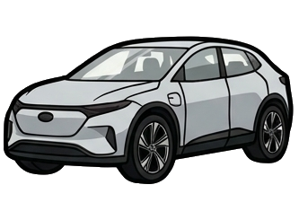 SUV Électrique hybride premium , 100% électrique