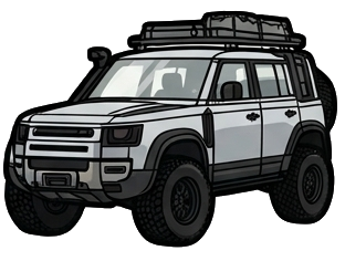 SUV Off-Road pur baroudeur tout-terrain extrême 4x4